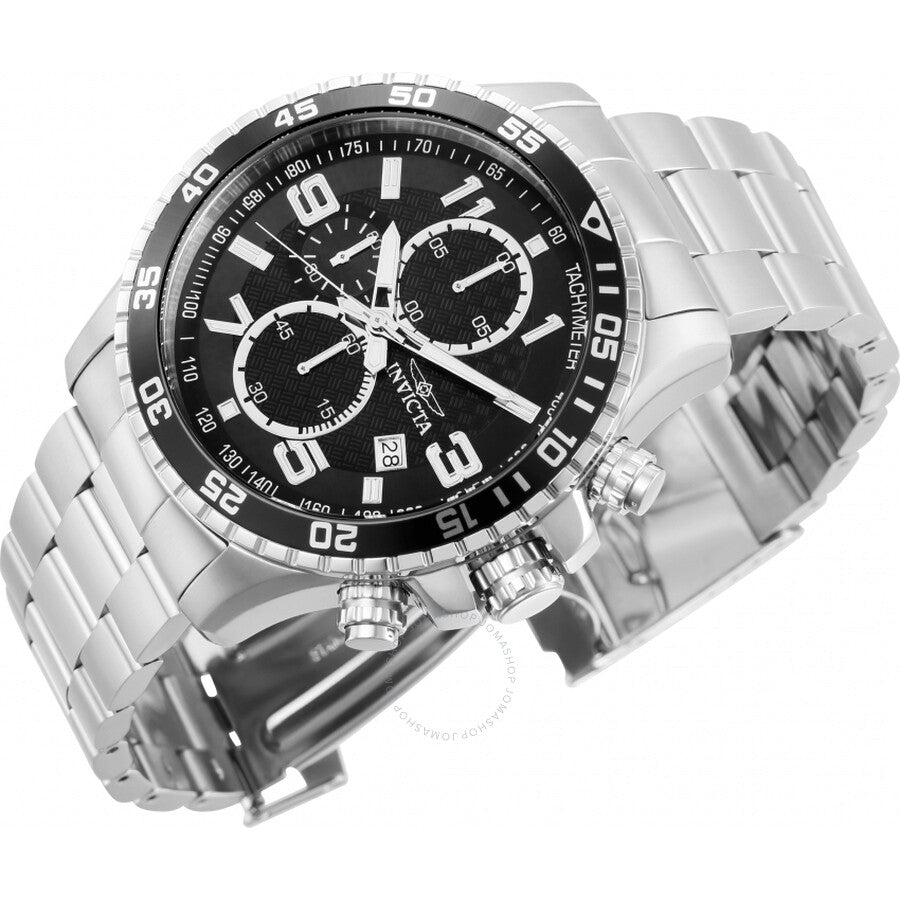 Invicta Specialty Chronograph Quartz Black Dial Men's Watch 37146 - Dawson Watches #2