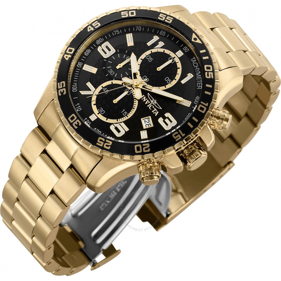 Invicta Specialty Chronograph Quartz Black Dial Men's Watch 44525 - Dawson Watches #2