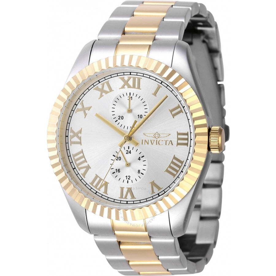 Invicta Specialty GMT Quartz Silver Dial Men's Watch 47426 - The Watches Men & Co