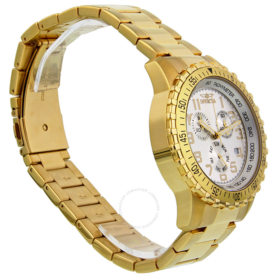 Invicta Specialty Pilot Chronograph Silver Dial Men's Watch 11369#11369 - Dawson Watches #6