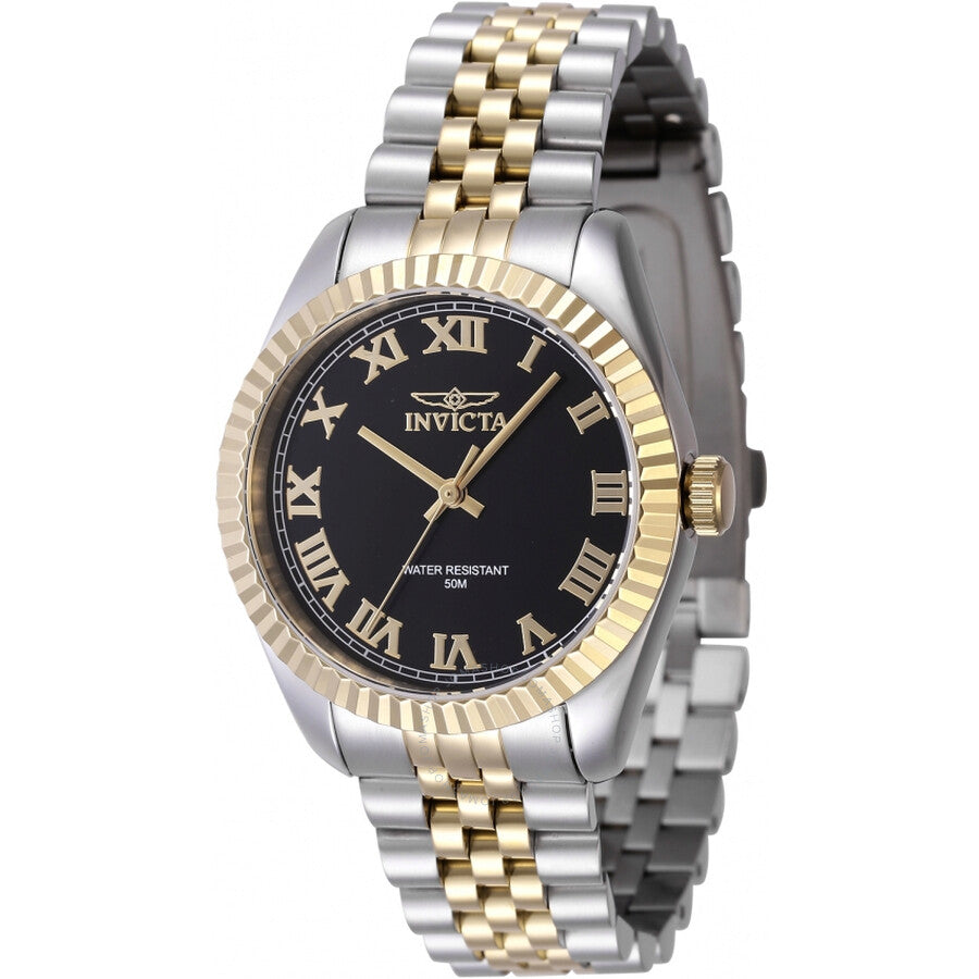 Invicta Specialty Quartz Black Dial Ladies Watch 47413 - Dawson Watches