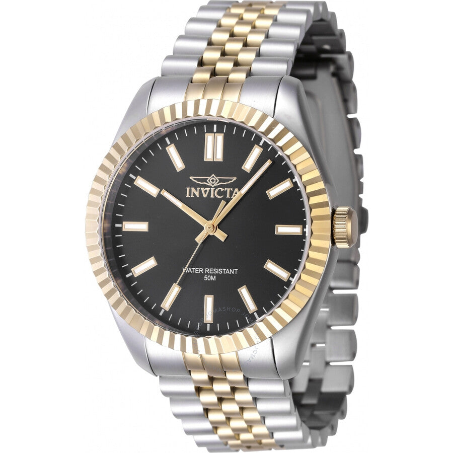 Invicta Specialty Quartz Black Dial Men's Watch 47483 - Dawson Watches