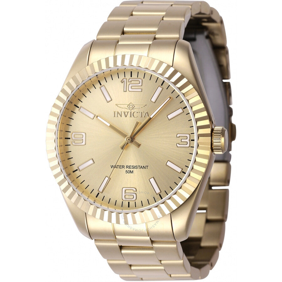 Invicta Specialty Quartz Gold Dial Men's Watch 47460 - Dawson Watches