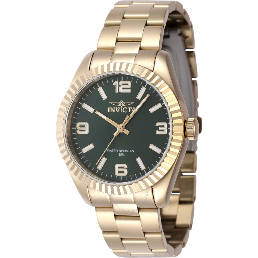 Invicta Specialty Quartz Green Dial Ladies Watch 47474 - The Watches Men & Co