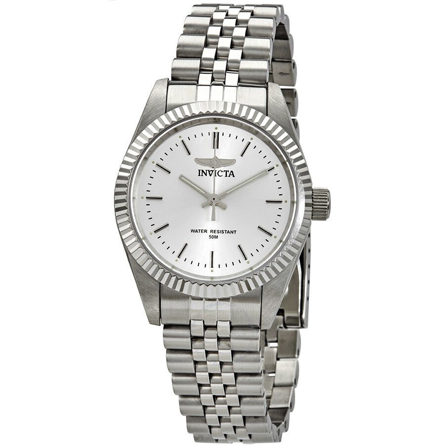 Invicta Specialty Silver Dial Stainless Steel Ladies Watch 29396 - Dawson Watches