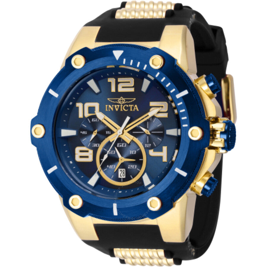 Invicta Speedway Chronograph Quartz Blue Dial Men's Watch 40892 - Dawson Watches