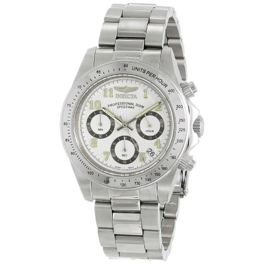 Invicta Speedway Chronograph White Dial Men's Watch 17023 - Dawson Watches