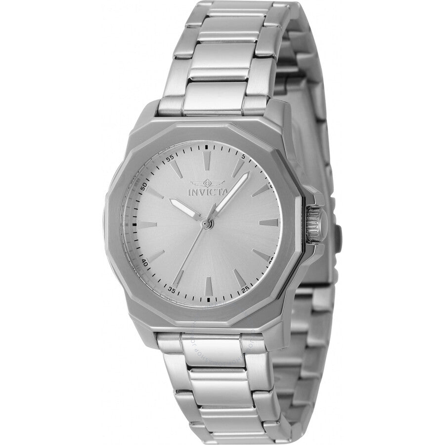 Invicta Speedway Quartz Silver Dial Ladies Watch 47337 - The Watches Men & Co