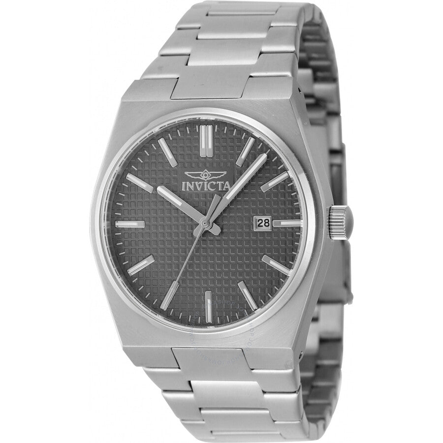 Invicta Speedway Zager Exclusive Quartz Charcoal Dial Men's Watch 48391 - Dawson Watches