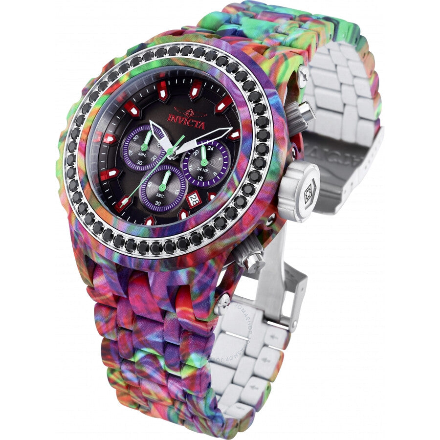 Invicta Subaqua Chronograph GMT Quartz Crystal Black Dial Men's Watch 35433 - Dawson Watches #2