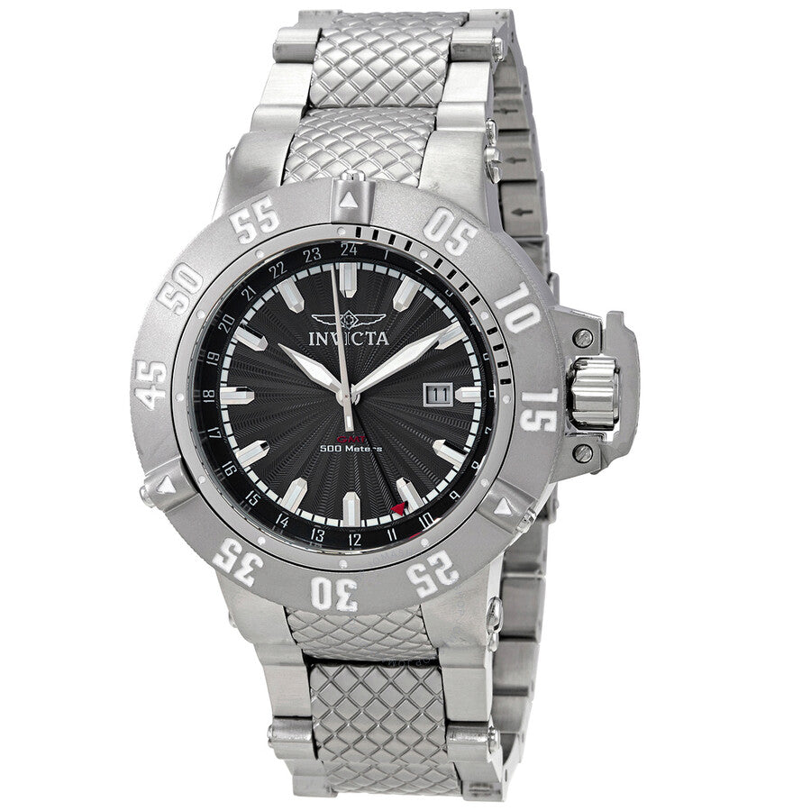 Invicta Subaqua GMT Gunmetal Dial Men's Watch 21727 - Dawson Watches
