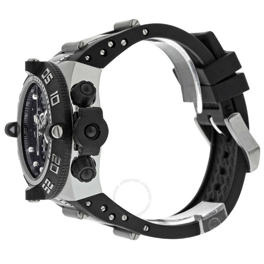 Invicta Subaqua Noma IV Black Dial Chronograph Stainless Steel Men's Watch 6564 - Dawson Watches #4