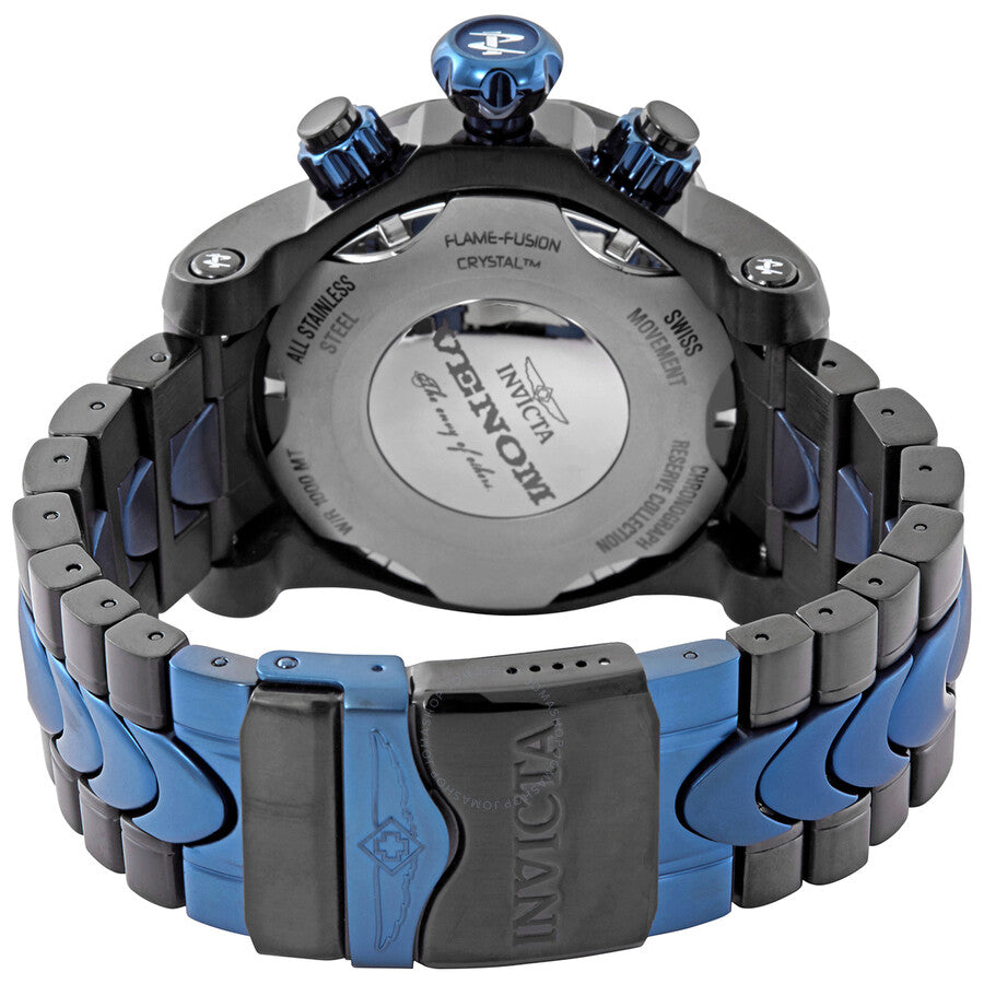 Invicta Venom Chronograph Black Carbon Fiber Dial Two-tone Men's Watch 15461 - Dawson Watches #3
