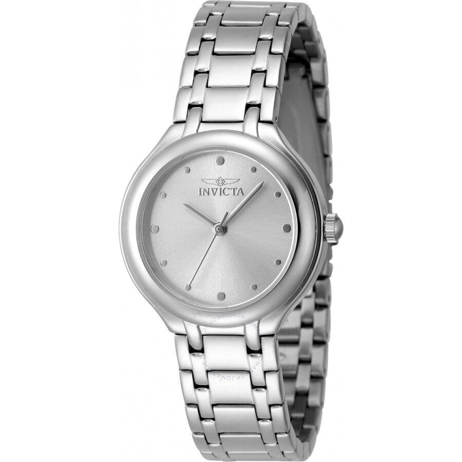 Invicta Wildflower Quartz Silver Dial Ladies Watch 48226 - Dawson Watches