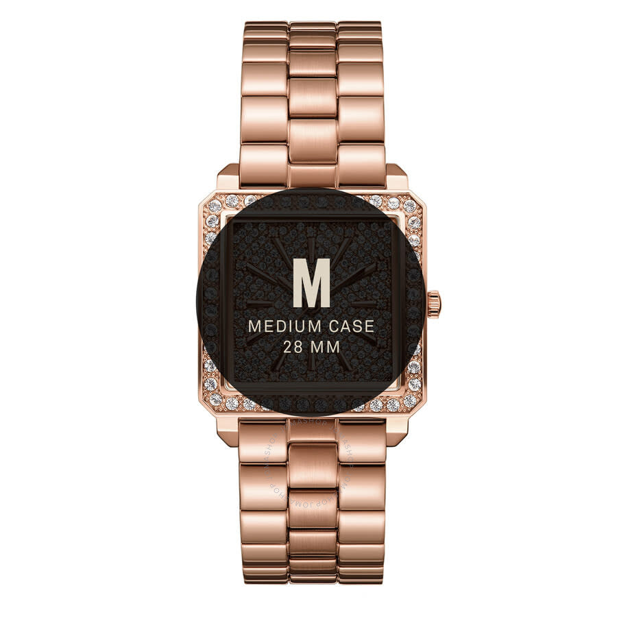JBW Cristal 28 Jewelry Set Rose Gold-tone Dial Ladies Watch J6387-SetB#J6387-SetB - Dawson Watches #7
