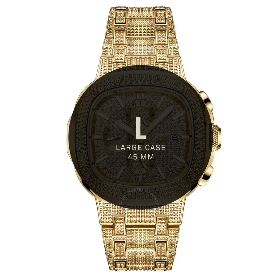 JBW Heist Quartz Diamond Gold Dial Men's Watch J6380A - Dawson Watches #5