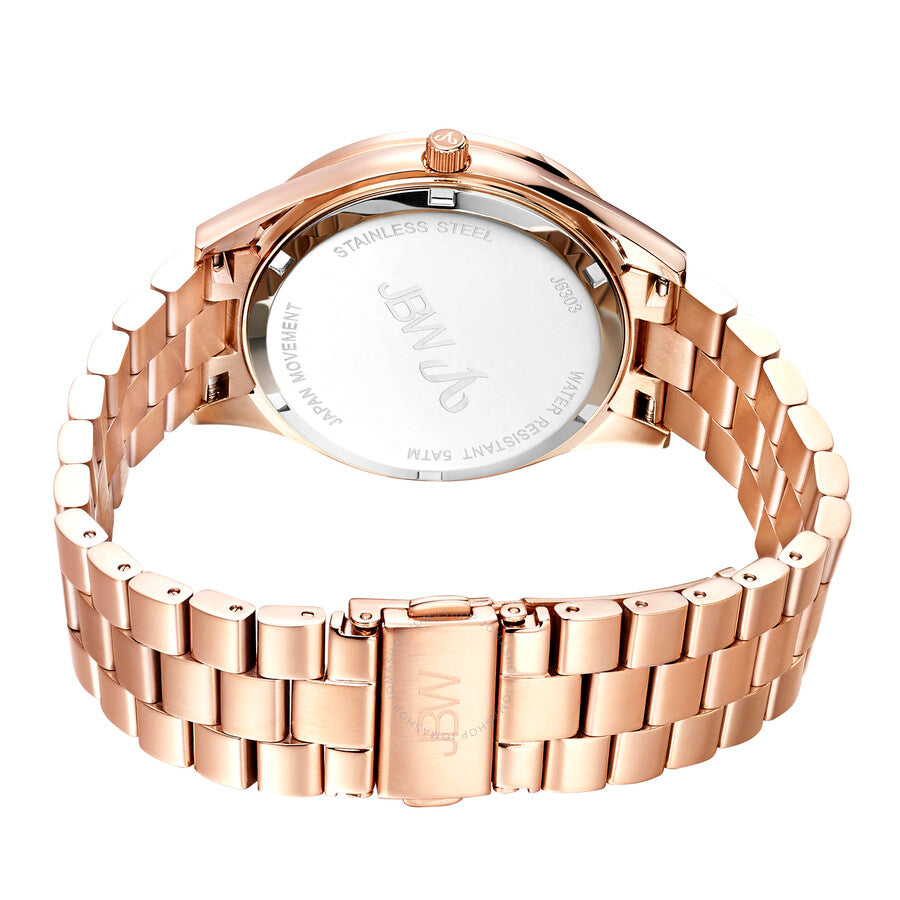 JBW Mondrian Quartz Diamond Crystal Rose Dial Ladies Watch J6303C - Dawson Watches #3