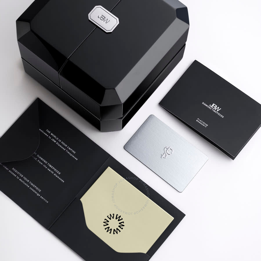 JBW Platinum Series Chronograph Silver-tone Dial Men's Watch PS545B#PS545B - Dawson Watches #7