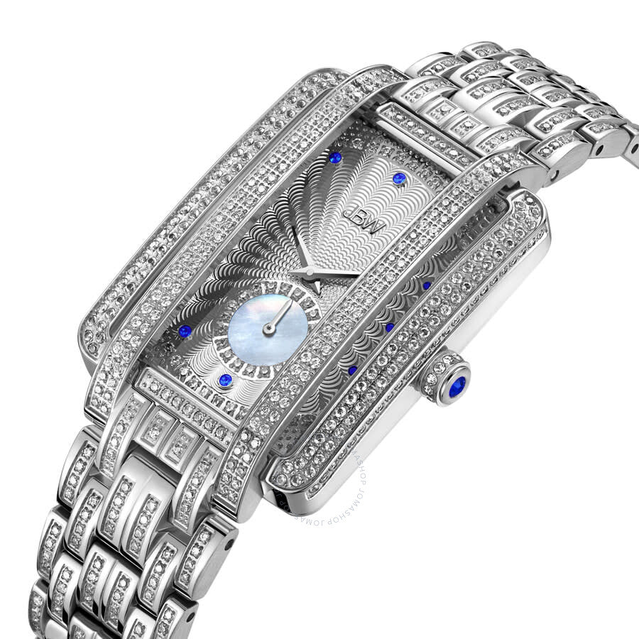 JBW Platinum Series Diamond Silver-tone Dial Ladies Watch PS505B - Dawson Watches #2