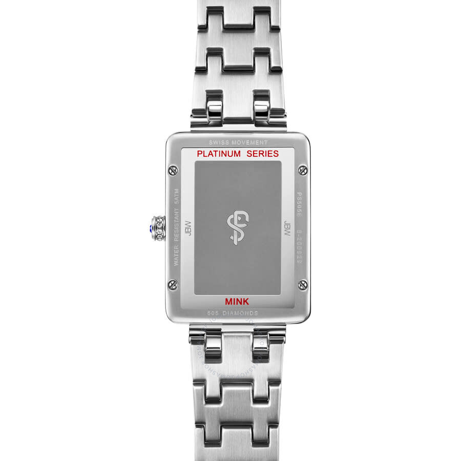 JBW Platinum Series Diamond Silver-tone Dial Ladies Watch PS505B - Dawson Watches #3