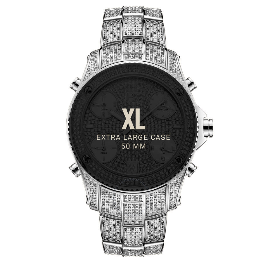 JBW Platinum Series Silver-tone Dial Men's Watch PS550B#PS550B - Dawson Watches #6