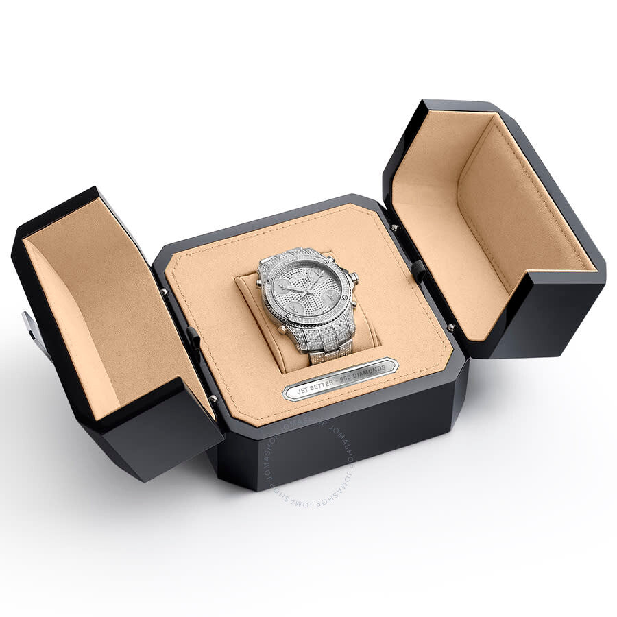 JBW Platinum Series Silver-tone Dial Men's Watch PS550B#PS550B - Dawson Watches #7