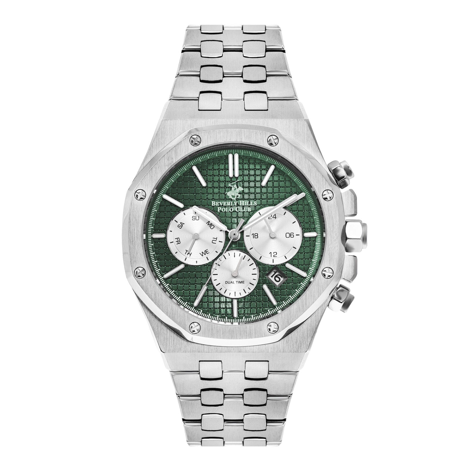 Beverly Hills Polo Club Silver Men's Watch BP3051X.371