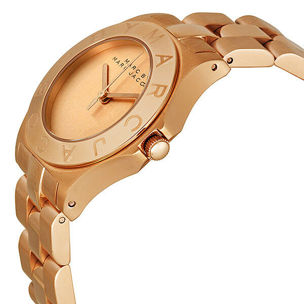 Marc by Marc Jacobs Blade Rose Dial Rose Gold Ion-plated Ladies Watch #MBM3127 - The Watches Men & CO #2