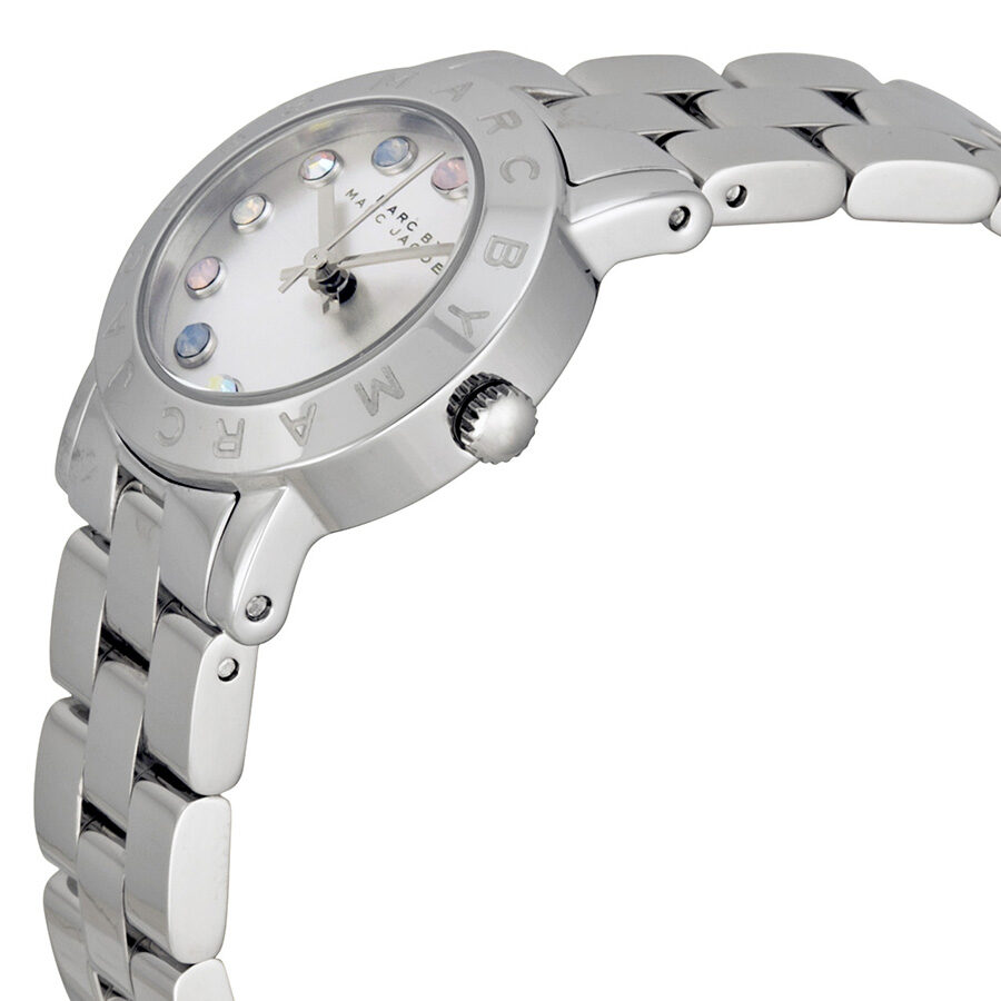 Marc by Marc Jacobs Amy Dexter White Dial Stainless Steel Ladies Watch MBM3217 - BigDaddy Watches #2