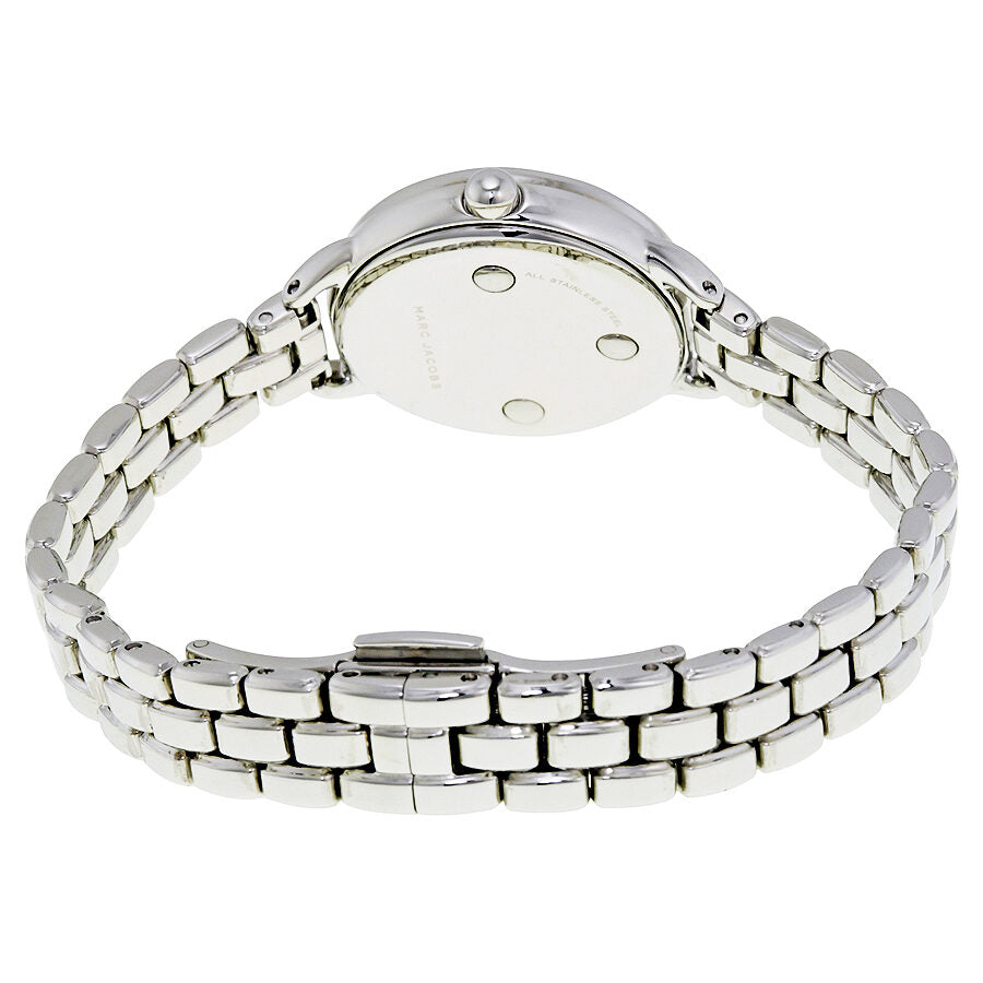 Marc Jacobs Betty White Dial Silver Watch MJ3497