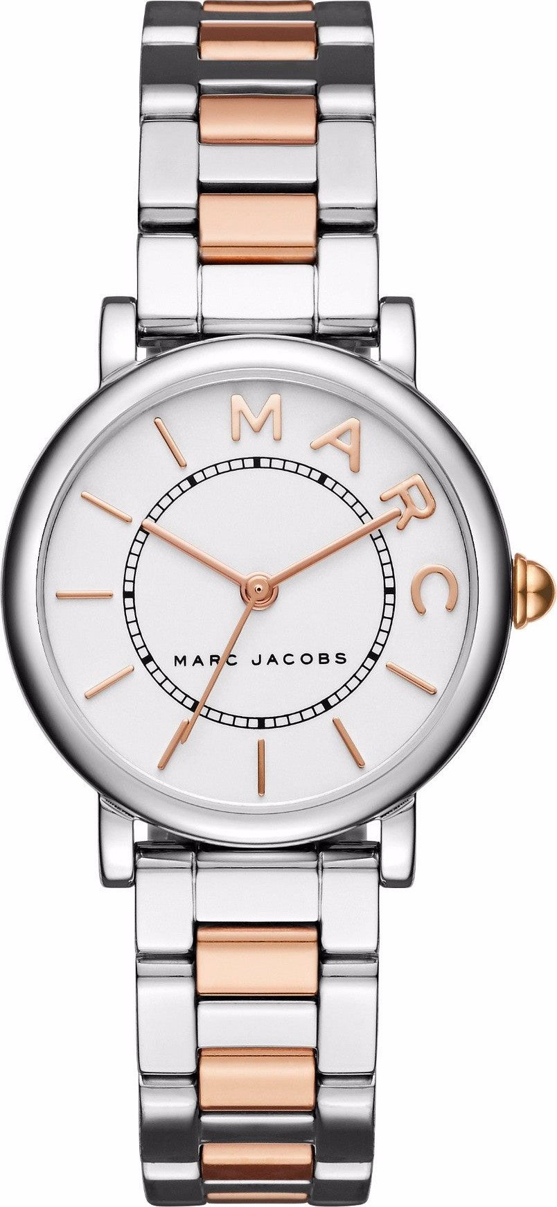 Marc Jacobs Roxy Silver Dial Two Tone Steel Strap Women Women's Watch - MJ3551
