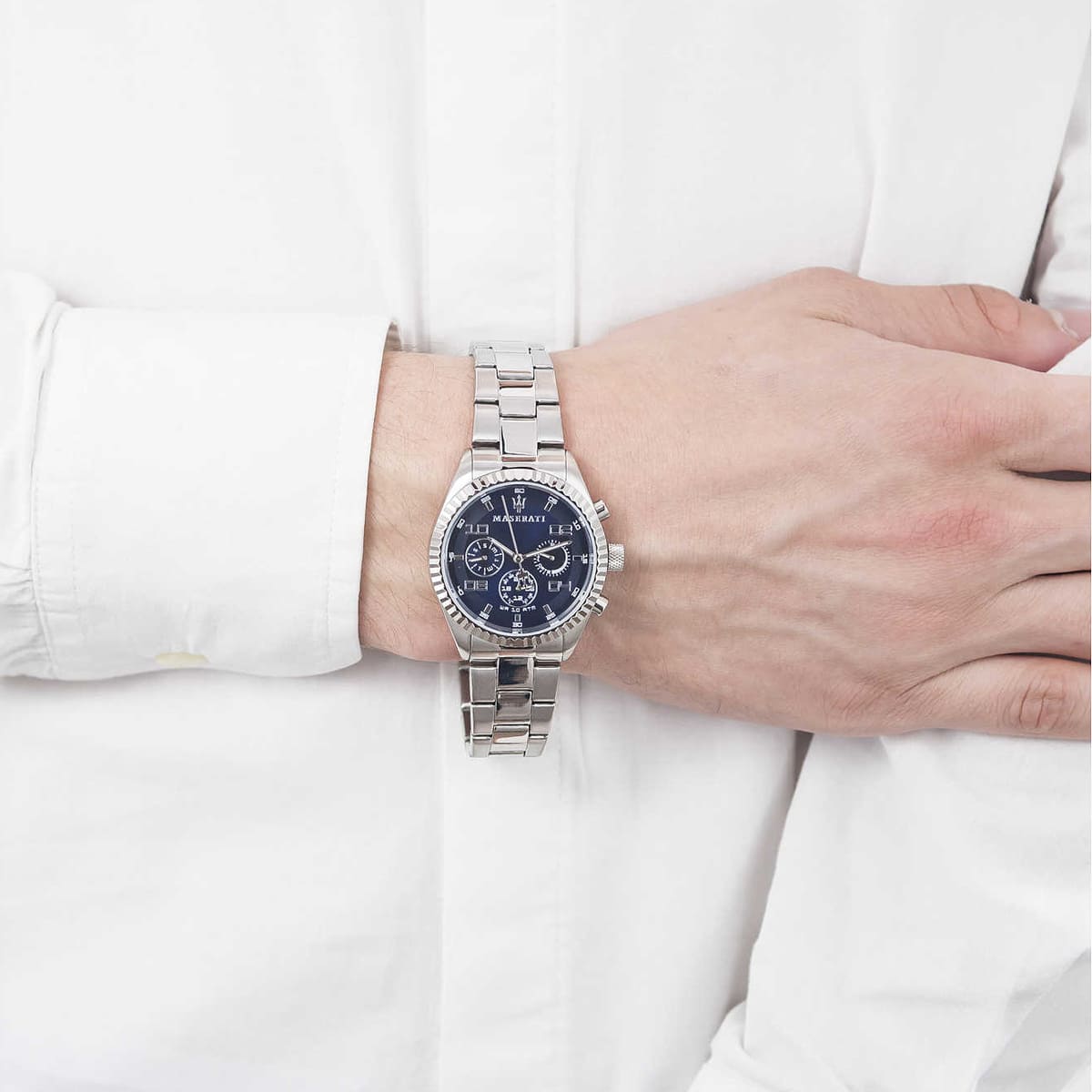 Maserati Competizione Blue Dial Men’s Watch R8853100011 - Watch