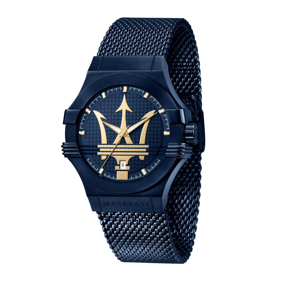 Maserati Potenza Analog Blue Dial Men's Watch R8853108008
