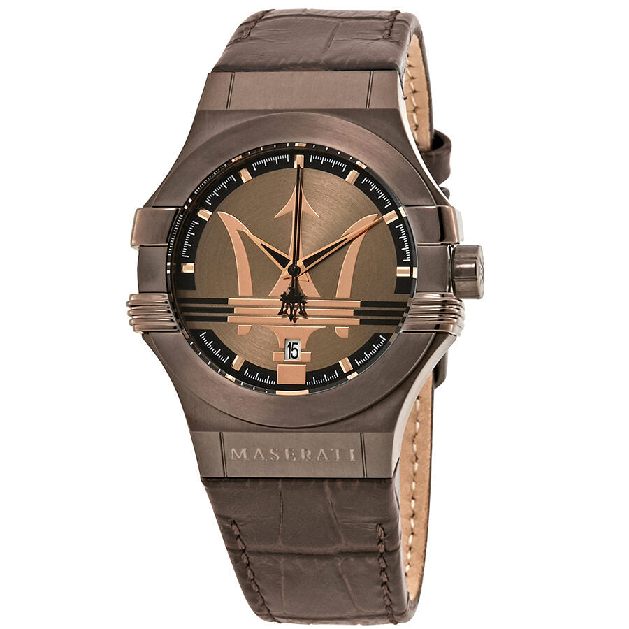Maserati Potenza Brown Dial Watch R8851108011