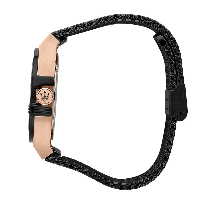 Maserati Potenza Black Mesh Bracelet R8853108010 - Kiwi Watches #3