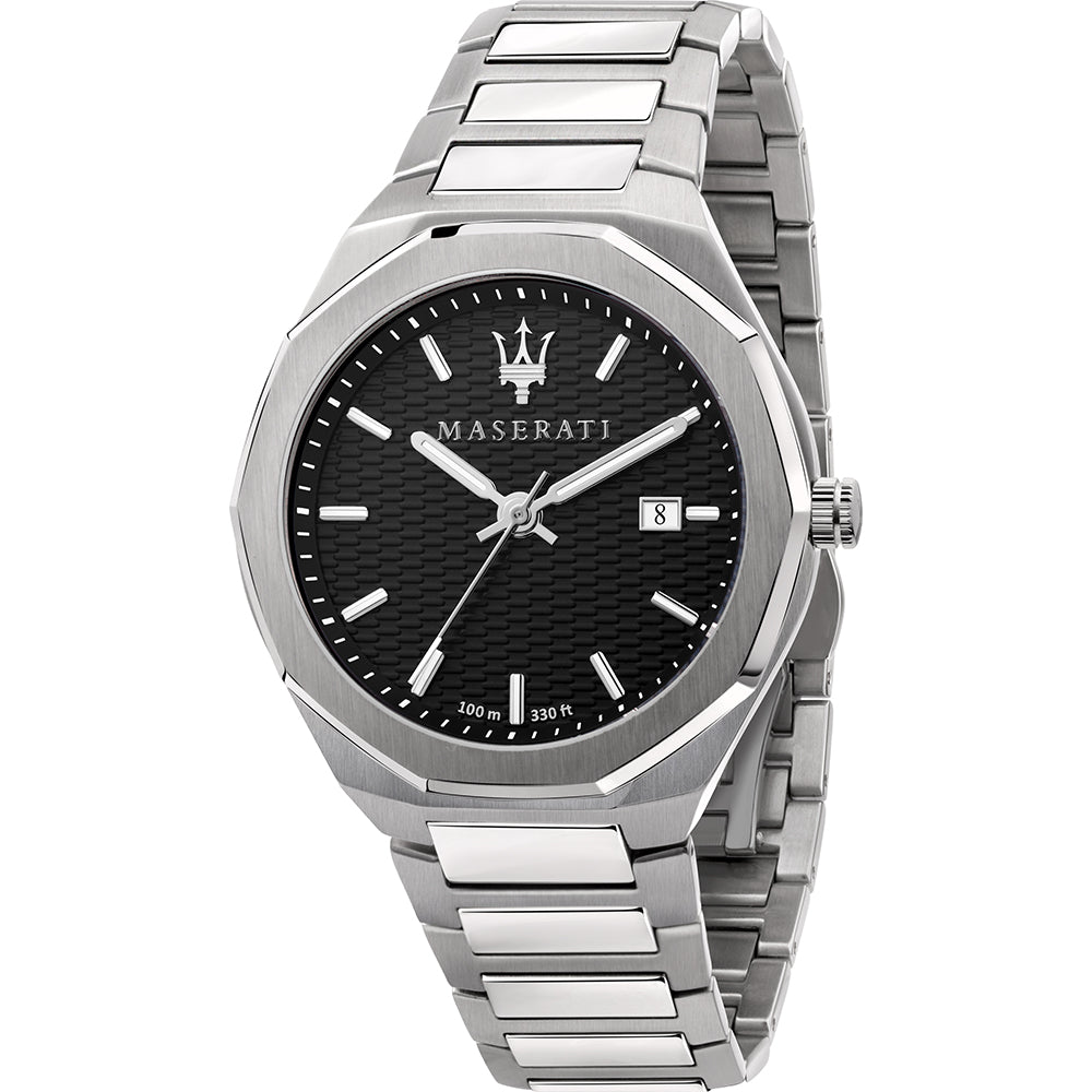 Maserati Stile Black Dial Watch R8853142003