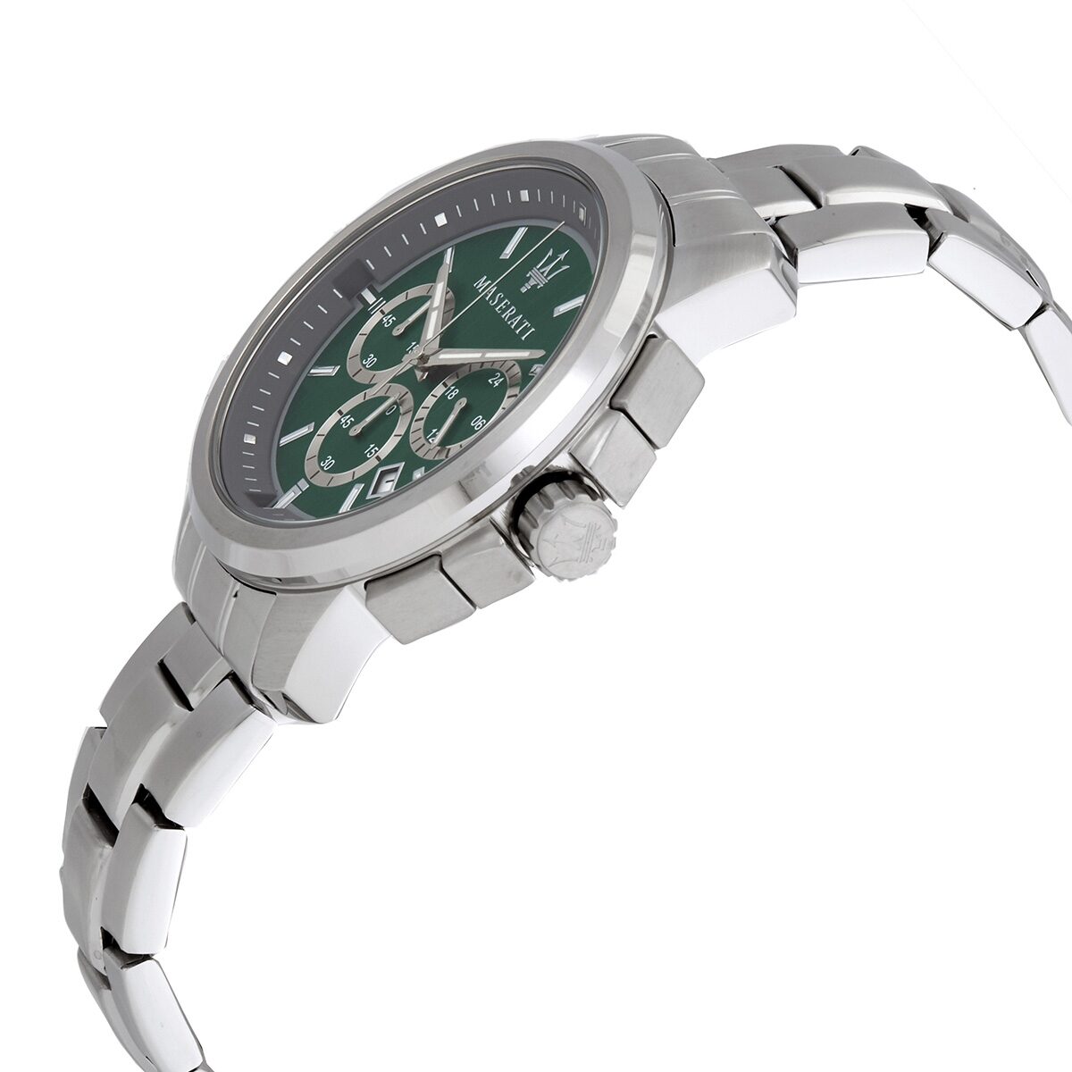 Maserati Successo Chronograph Quartz Green Dial Men's Watch #R8873621017 - Kiwi Watches #2