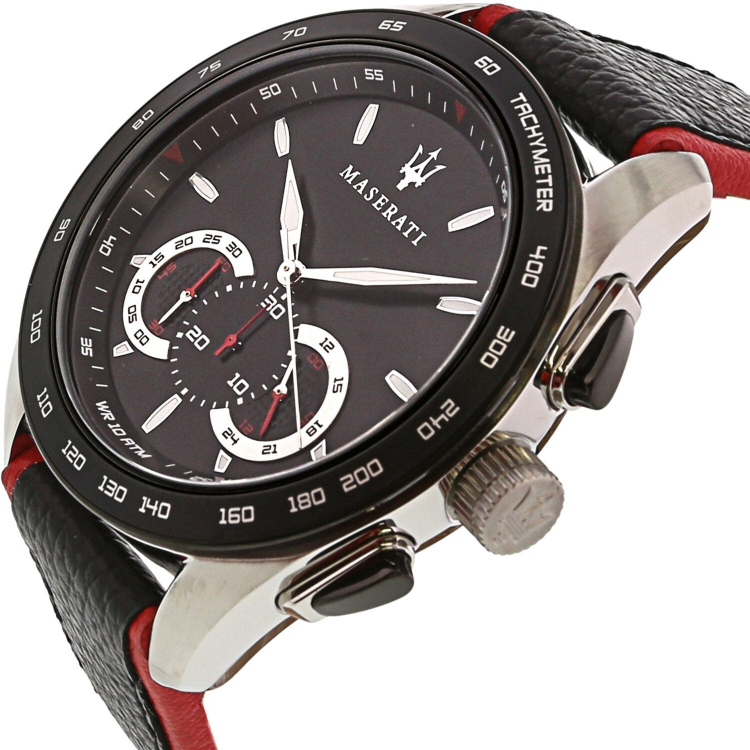 Maserati Traguardo Chronograph Quartz Black Dial Men’s Watch R8871612028 - Watch