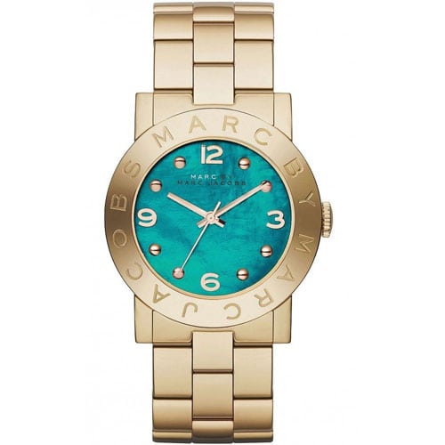 Marc By Marc Jacobs Amy Green Women's Gold Classic Watch MBM8624 - Dawson Watches