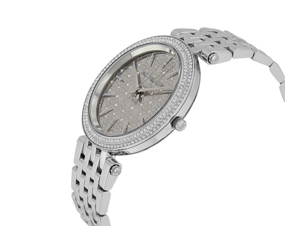 Michael Kors Darci Crystal Pave Silver-Tone Women's Watch - MK3404