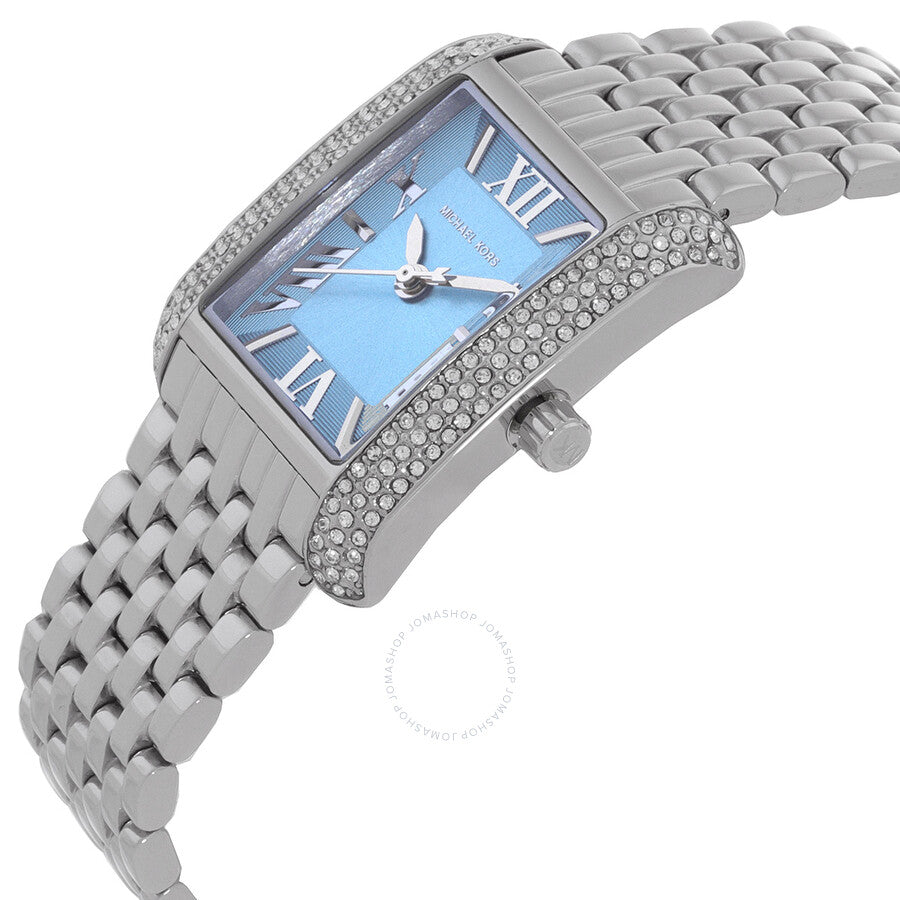 Michael Kors Emery Quartz Crystal Blue Dial Ladies Watch MK4829 - Dawson Watches #2