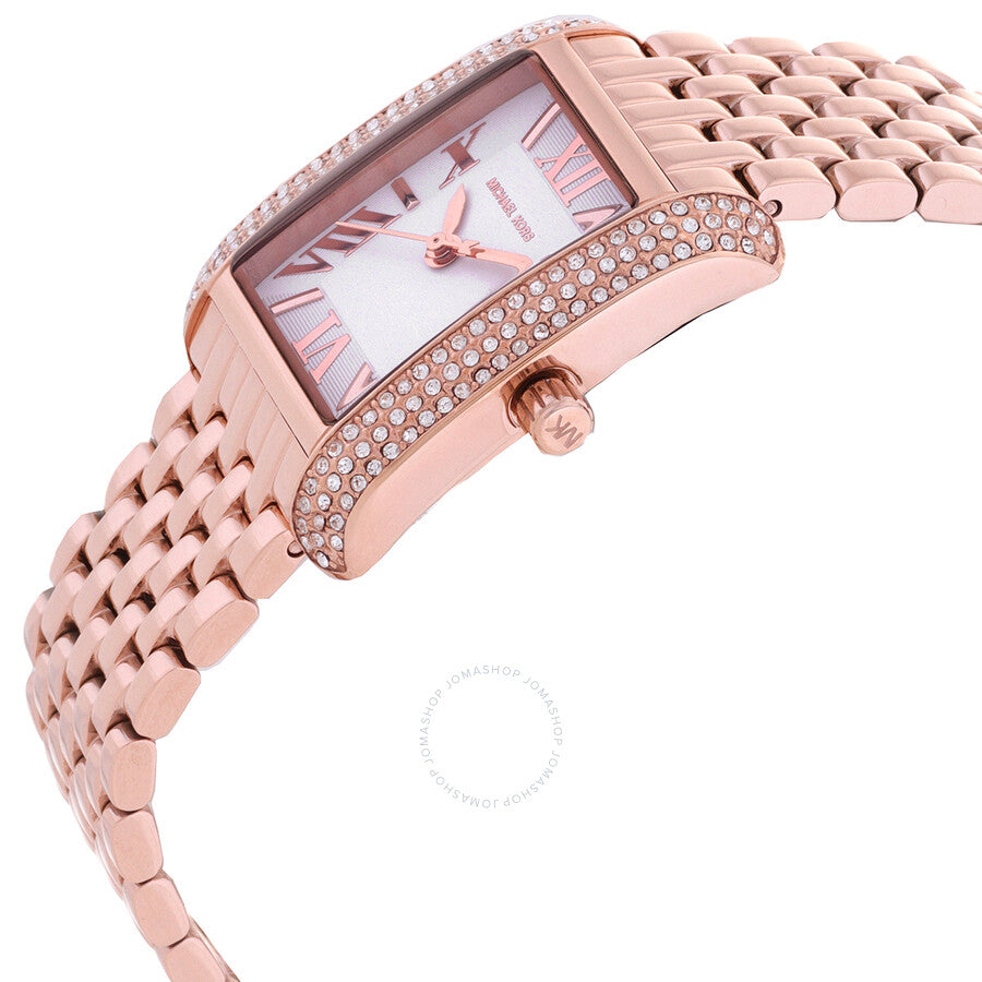 Michael Kors Emery Quartz Crystal White Dial Ladies Watch MK4743 - Dawson Watches #2