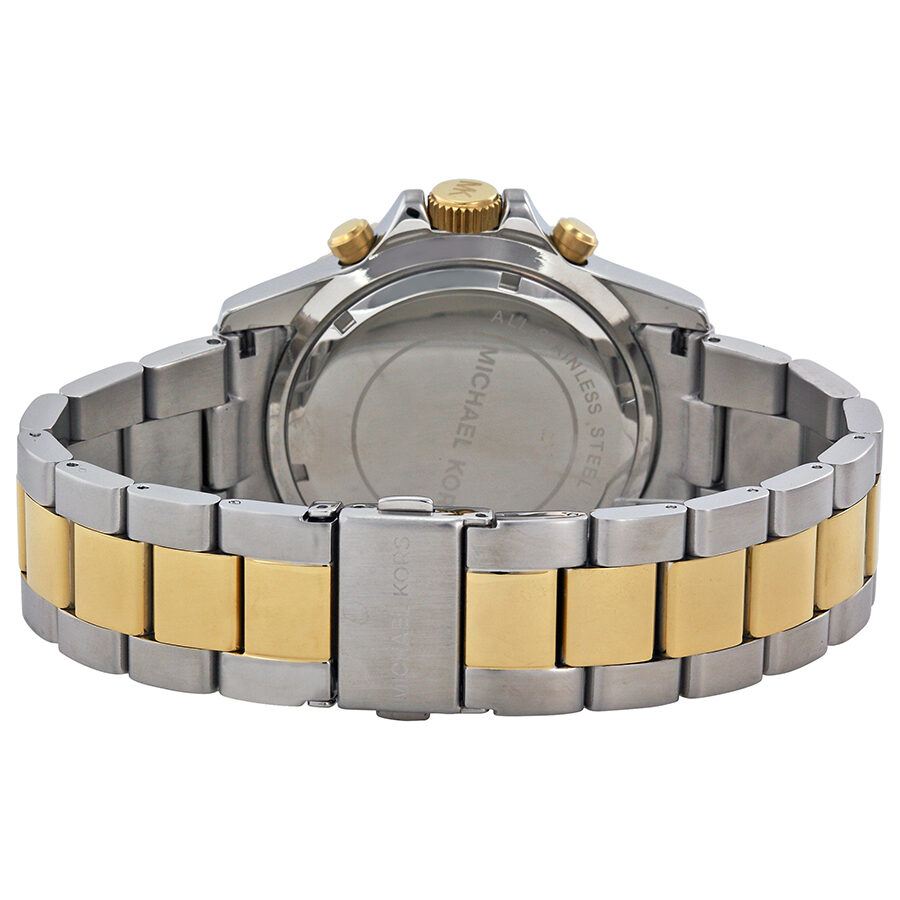 Michael Kors Everest Oversized Chronograph Black Dial Two-tone Men's Watch MK8311 - BigDaddy Watches #3