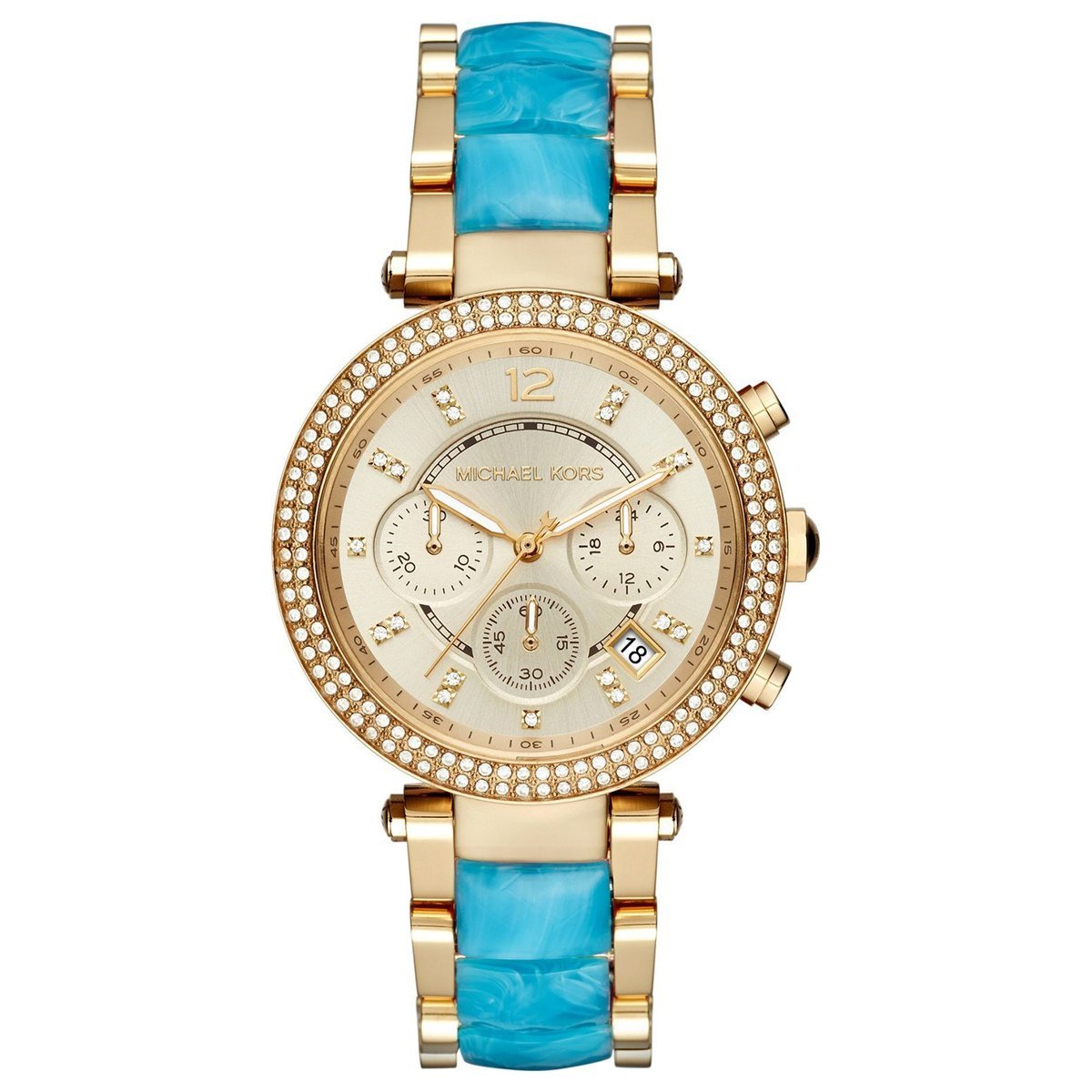 Michael Kors Parker Gold Tone Women's Watch MK6364 - Kiwi Watches