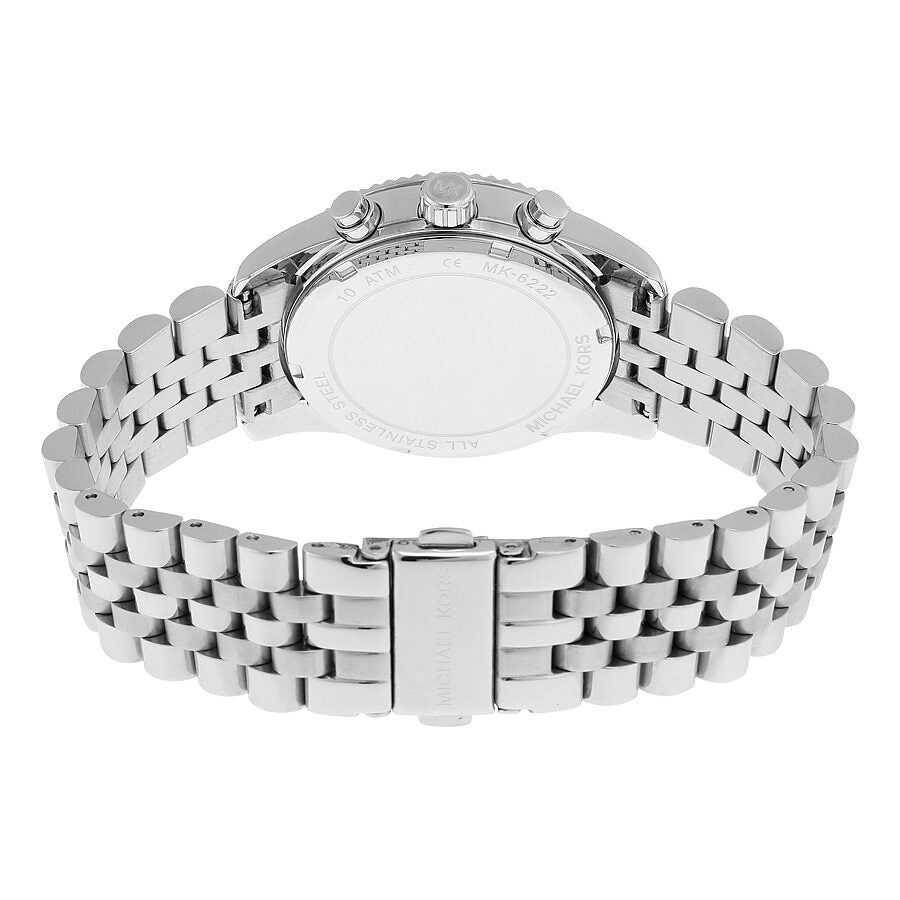 Michael Kors Lexington Chronograph Green Dial Stainless Steel Ladies Watch MK6222 - BigDaddy Watches #3