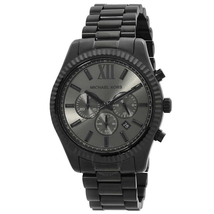 Michael Kors Lexington Chronograph Quartz Black Dial Watch MK9154