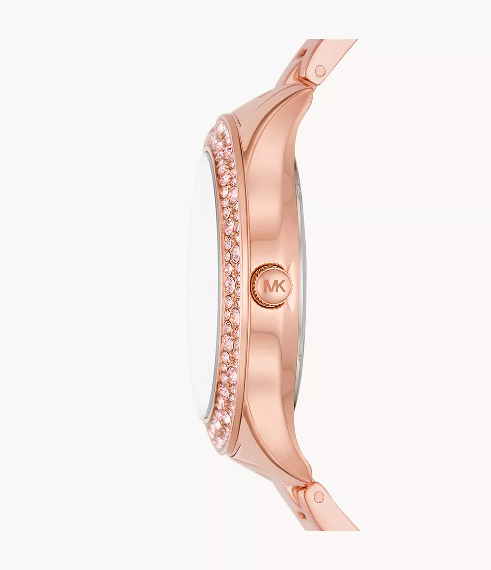 Michael Kors Liliane Rose Gold Ladies Watch - MKO1068