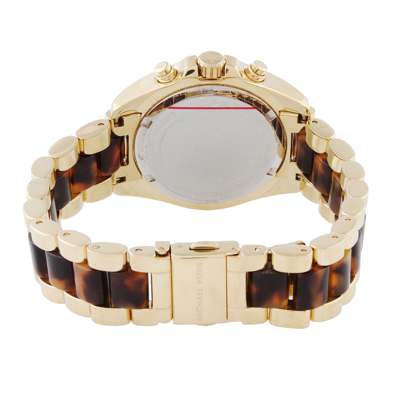 Michael Kors Mini Bradshaw Two Tone Women's Watch MK5973