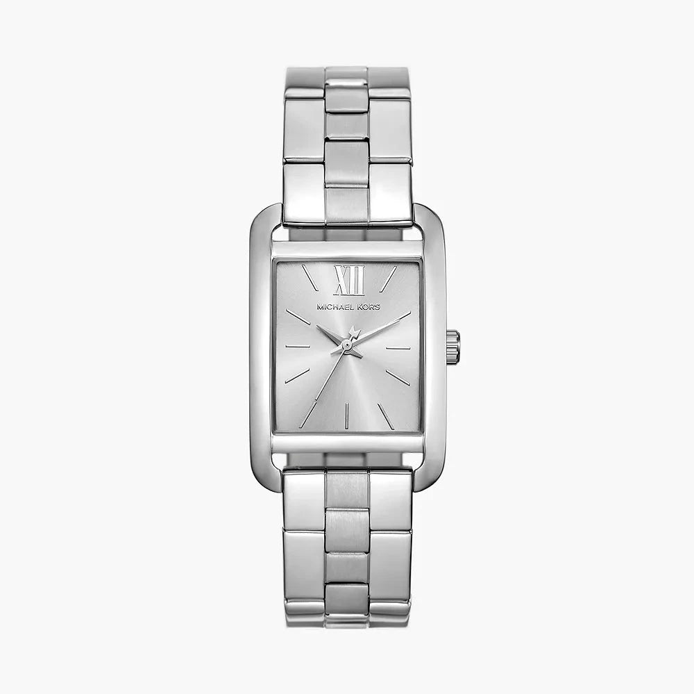Michael Kors Monroe Three-Hand Silver-Tone Women's Watch - MKO1033