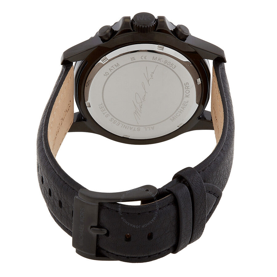 Michael Kors Oversized Everest Chronograph Quartz Black Dial Men's Watch MK9053 - Dawson Watches #3